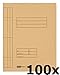 Produktbild ELBA 100090777 Schnellhefter 100er Pack 250 g/m² Manila-Karton für ca. 200 DIN A4-Blätter chamois