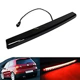 1 Stück schwarze, rauchige Linse, 24 LEDs, hohe Halterung, Level Dritter Brems-Stop Licht