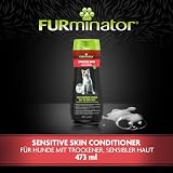 FURminator Sensitive Skin Hunde-Conditioner - Premium Conditioner für Hunde mit sensibler Haut, reduziert durch trockene Haut verursachten Juckreiz, 473 ml