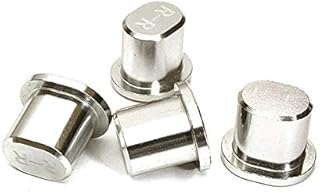 Integy RC Model C28982SILVER Billet Machined Rear Hinge Pin Brace Inserts for Losi 1/5 Desert Buggy XL-E