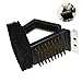 ZENGQIANGJING 3-w-1 Wielofunkcyjna szczotka do grillowania Grill szczotka do czyszczenia Szczotka stalowa Szczotka BBQ Piekarnik Kuchnia Metalowy Drut Skrobak Remover Cleaner Bristles Camping Pędzle S