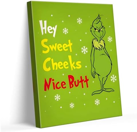 Christmas Movie Poster Print Wall Art, Funny Xmas Canvas Pictures...