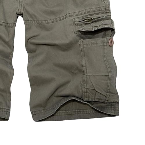 Shorts cargo multi-bolsillos para hombre miniatura 5