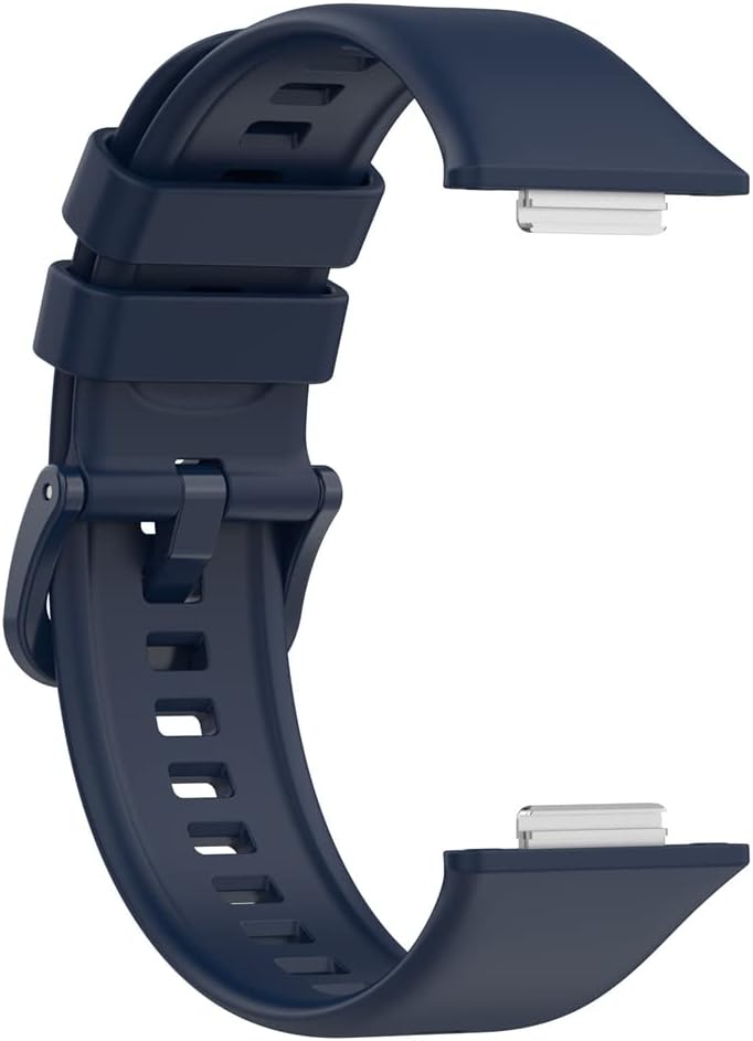 Coverzone Huawei Watch Fit 2 ile uyumlu Saat Kayışı Ent Kaliteli Huawei Watch Fit 2 ile uyumlu Spor Saat Kontrast Renkli Lagniappe Silikon Kordon