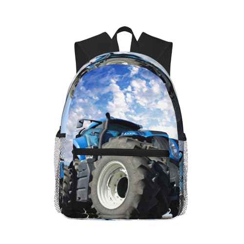 Sac à dos voyage classique imprimé tracteur pour aller au travail ou en weekend