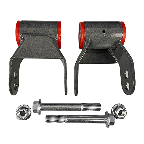 IBESTWOLF 4\" Rear Drop Flip Kit with C Notch Kit for 1988-1998 Chevy Silverado GMC Sierra C1500 2WD, Rear Axle Lowering Flip Kit
