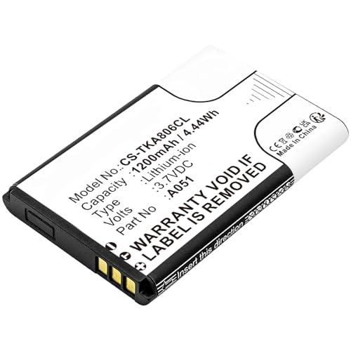 Sisawia Replacement Battery for Vertical CP2001 IP DECT,RTX CT8010,1200mAh