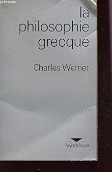 Paperback La philosophie grecque [French] Book