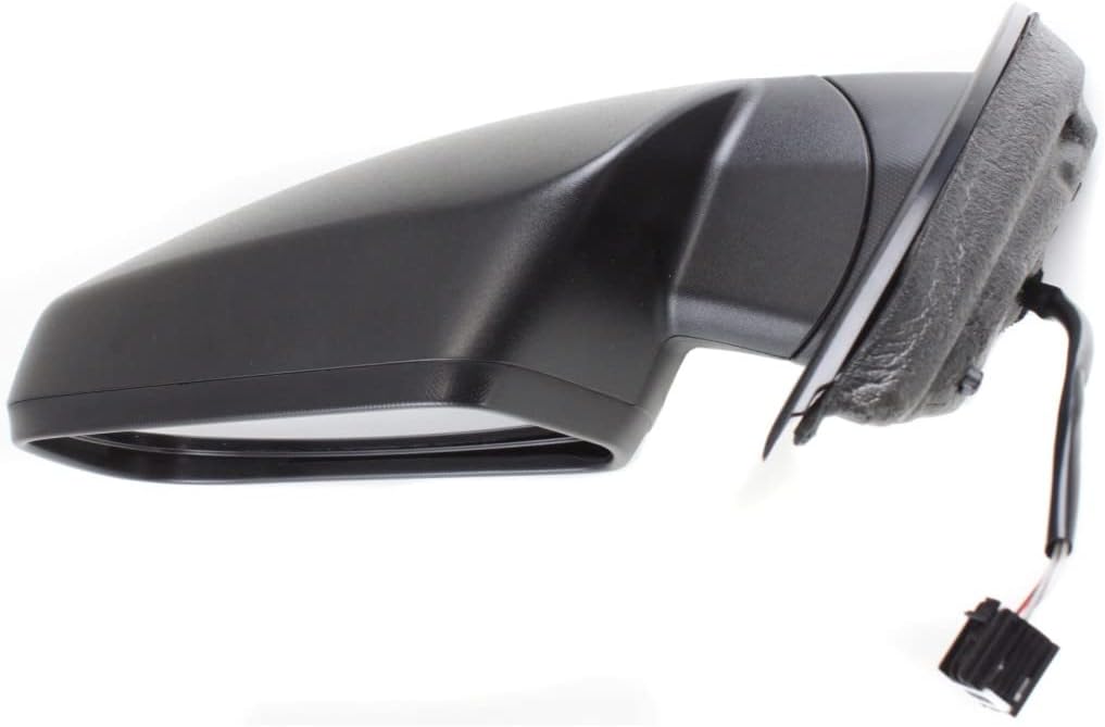 For Chevy Equinox 2010 2011 Door Mirror Driver Side | Power | Non-Heated | Textured | Replacement For 20858707 | GM1320386