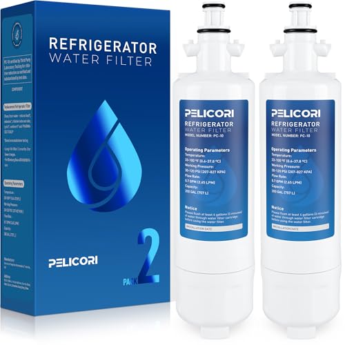 PeliCori 4874960100 Filter Replacement, for Blomberg Beko 4874960100 Filter (white, 2 Pack)