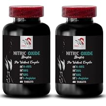Nitric oxide - NITRIC OXIDE BOOSTER - nitric oxide supplements for men, nitric oxide booster supplement, fitness focus, A-AKG, OKG, GKG, strength support, workout recovery 2 Bottle 120 Tablets