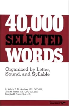 Paperback 40,000 Selected Words Book