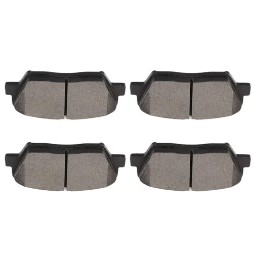 Image of cciyu D1432 Front Semi-Metallic Disc Brake Pads Kit For Hyundai For Azera 2012-2017,For Santa Fe 2010-2012,For Santa Fe Sport 2013-2014,For Kia For Sorento 2011-2014 4PCS