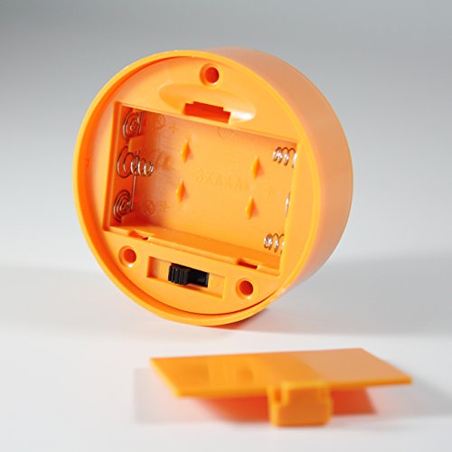 Image of Battery Operated LED Pumpkin Light with Remote and Timer Bright Realistic Flickering Decorative Plastic Flameless Electric Candle for Jack-O-Lantern Pumpkin Decor Halloween Party Holiday Decorations