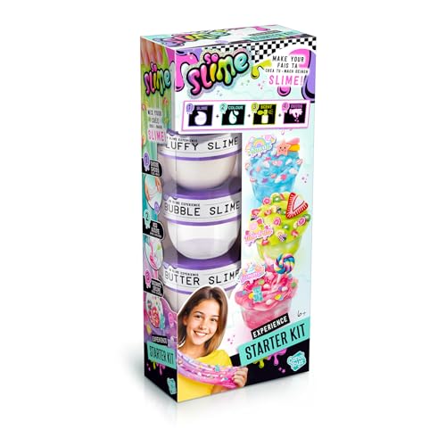 Canal Toys – So Slime Experience Starter Kit – Elige tu Textura, Fragancia, decoración – Idea de Regalo Infantil de 6 años – Ocio Creativo – Imaginación – SSC410