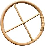 Wind Chime Circles,DIY Wind Chimes Long Lasting House Garden Wind Wind Chime Parts Transparent Top Circles of Wind Chime or Frames of Suncatcher Round Wind Chimes Patio Wind Chime Ring，Outdoor Décor