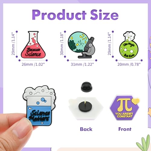 Image of Cute Pins Bulk, Funny Lapel Badge Pins Rubber Brooch Pins for Backpacks, Hats, Bags