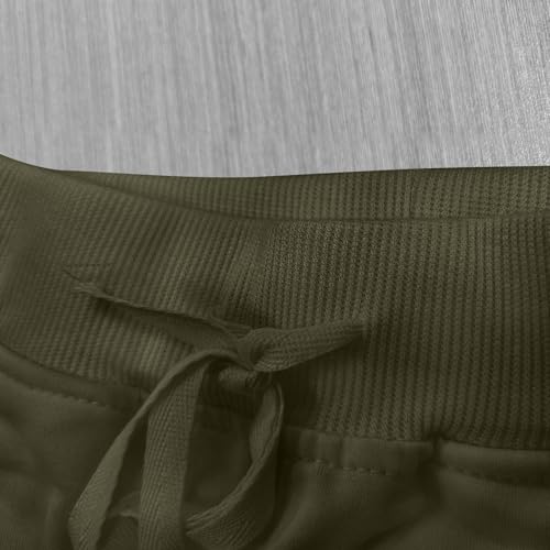 Sweatpants for Girls Boys Elastic Waist Stretchy Pants with Pockets Soft Athletic Adjustable Drawstring Casual Pants3