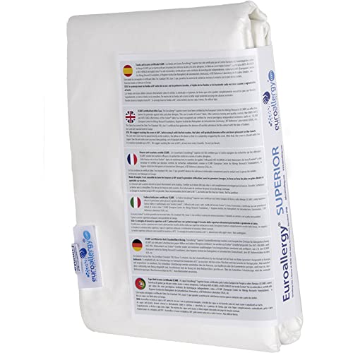 Euroallergy- 2 Federe Copricuscino Antiacaro