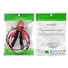 HuaLiSiJi Battery Alligator Clips to O Ring Terminal Harness 12V 24V Car Battery Terminal Extender Cable 14AWG 30A with Pure Copper Alligator Clips, O Ring 0.25 inch / 6.3mm (5.9FT/1.8m)