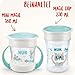 NUK Magic Cup & Mini Magic Cup Trinklernbecher Duo-Set | auslaufsicherer 360°-Trinkrand | 6+ Monate | auslaufsicher und BPA-frei | 160 ml & 230 ml | mint