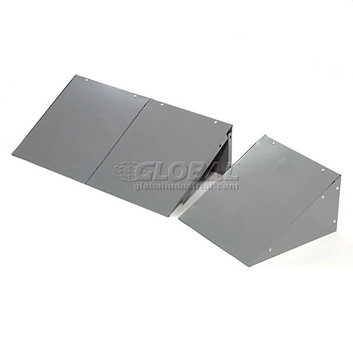 Global Industrial Locker Slope Top Kit 12x18 Gray