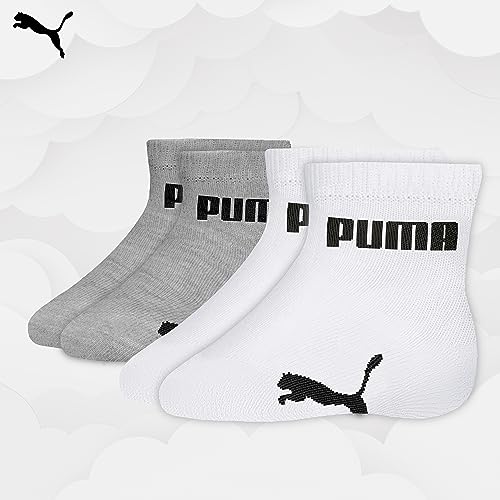 Kit 04 Pares de Meias Bebê Sapatilha Infantil Puma| KIT - A | 21-24