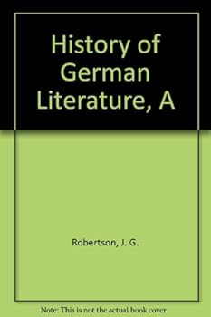 A history of German literature