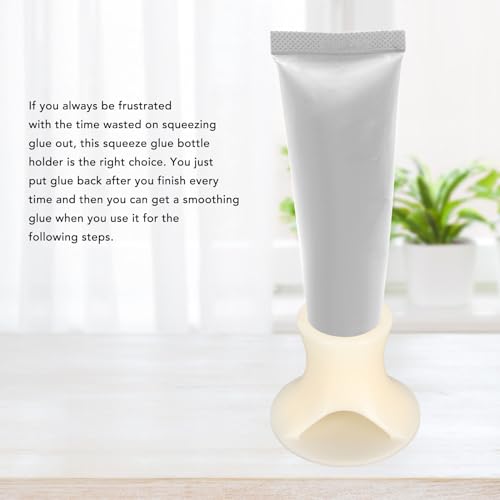 Soporte para botellas de pegamento con punta de aguja antiderrames 3