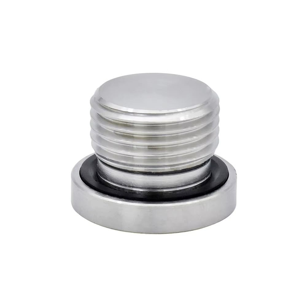 Tapón Macho De Acero Inoxidable 304, Rosca Estándar Británica, Casquillo Hexagonal, Brida Y Sello ED, Alta Temperatura For Sistemas De Agua Y Aceite(2")
