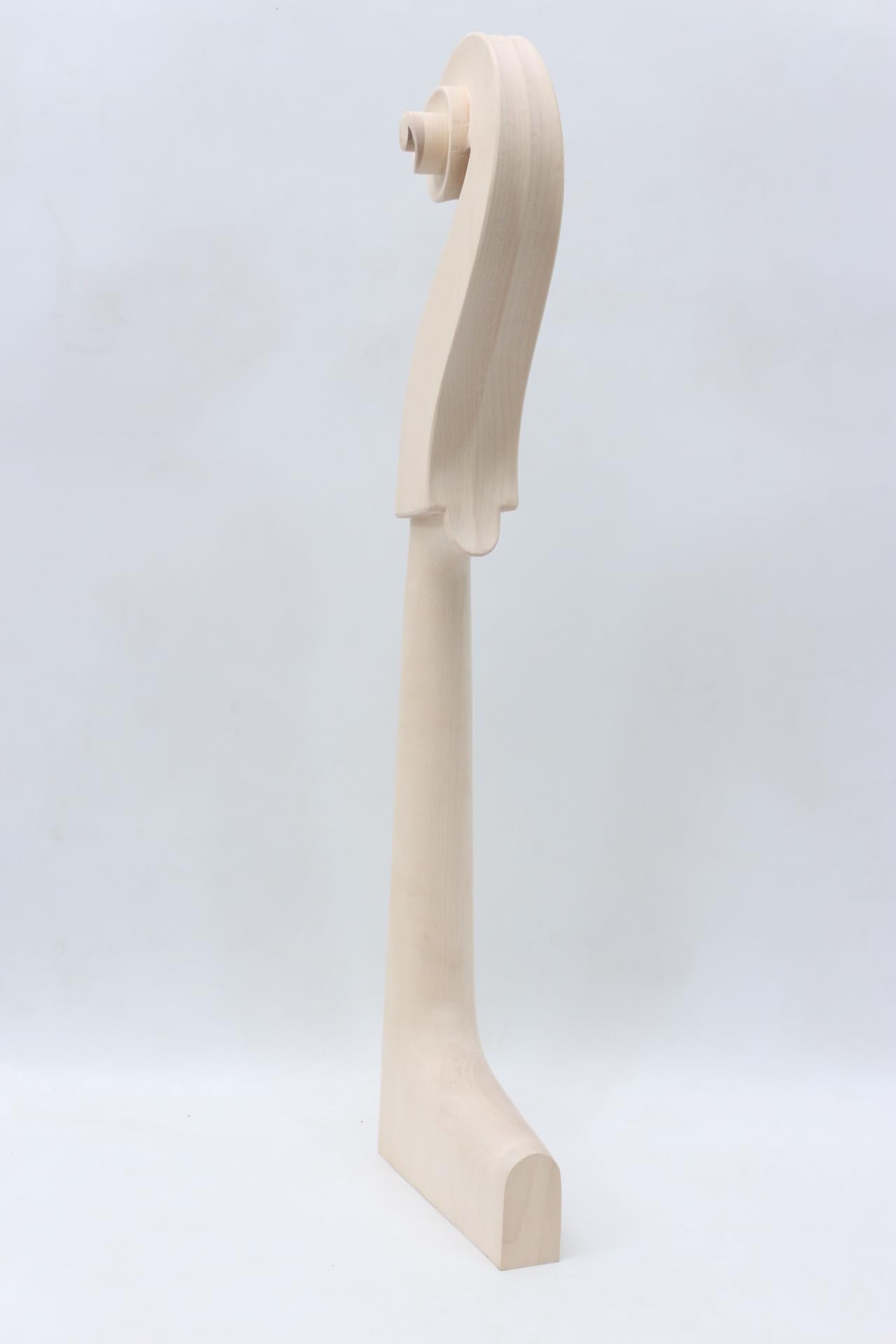 3/4 Upright Bass Griffbrett Palisander Ahorn Holz Bass Hals Kopf Kontrabass Teile (Hals)
