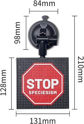 Logotipo LED programable con animación de patrón para coche y tiendas 3