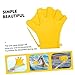 FOYTOKI Silicone Swimming Paddles Swimming Gloves Diving Training Gloves Pool Accessories