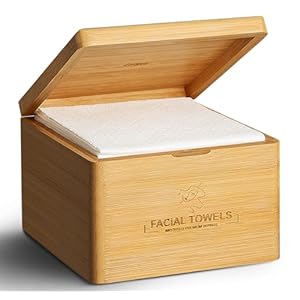 Clean Facial Towels,1 Box with 60 Ct Disposable Face Towels – Premium Facial Cleansing Cloths & Towelettes, Perfect for Skincare Routine – Biodegradable, Travel-friendly, and Eco-friendly