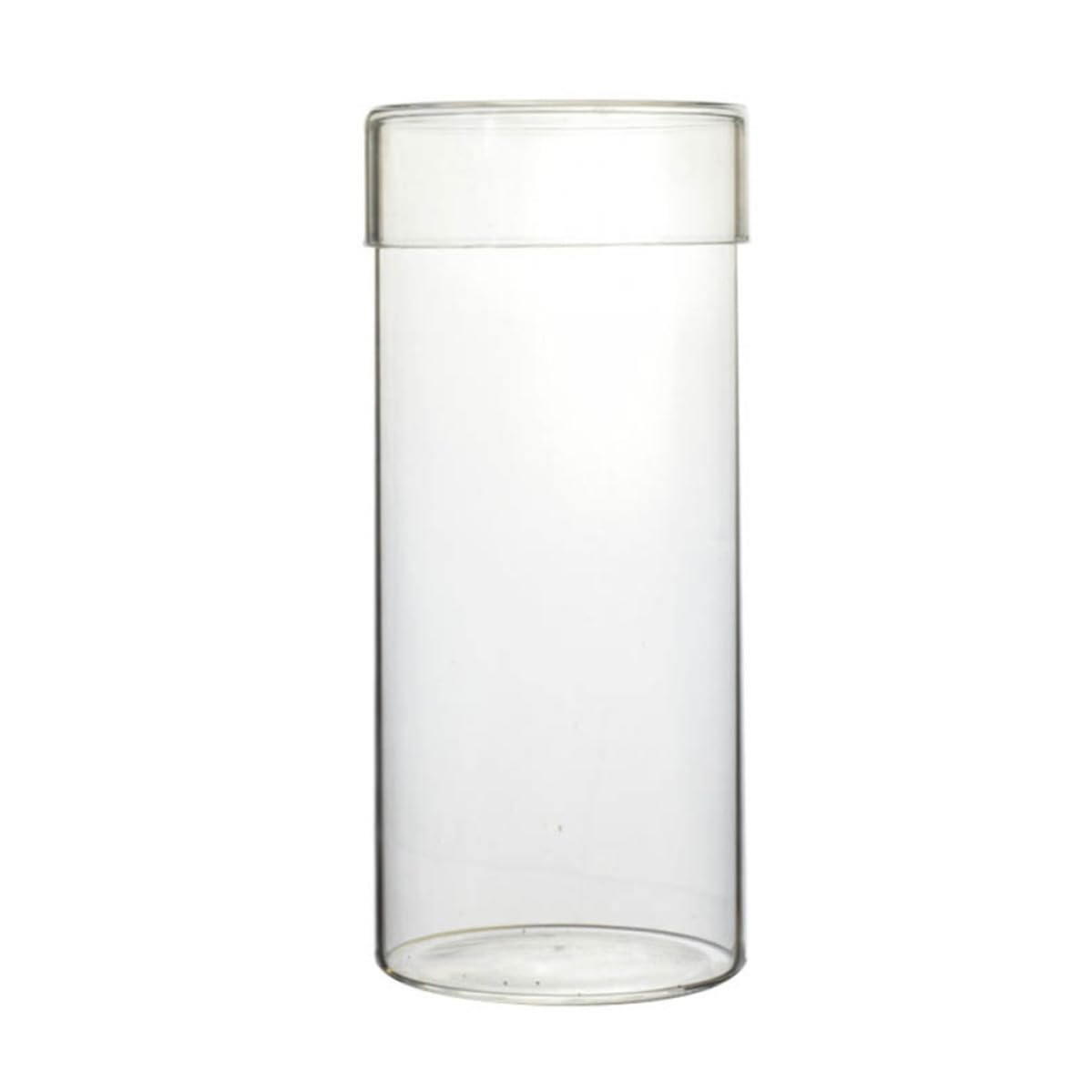 MAGICLULU 4 Stück Luftdichte Glas Vorratsdosen mit Deckel Klare Aufbewahrungsbehälter aus Glas für Losen Tee und Trockene Lebensmittel für Haushalte