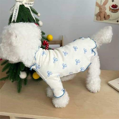 Robe pour Shih Tzu fleurie à volants pour les balades d'été
