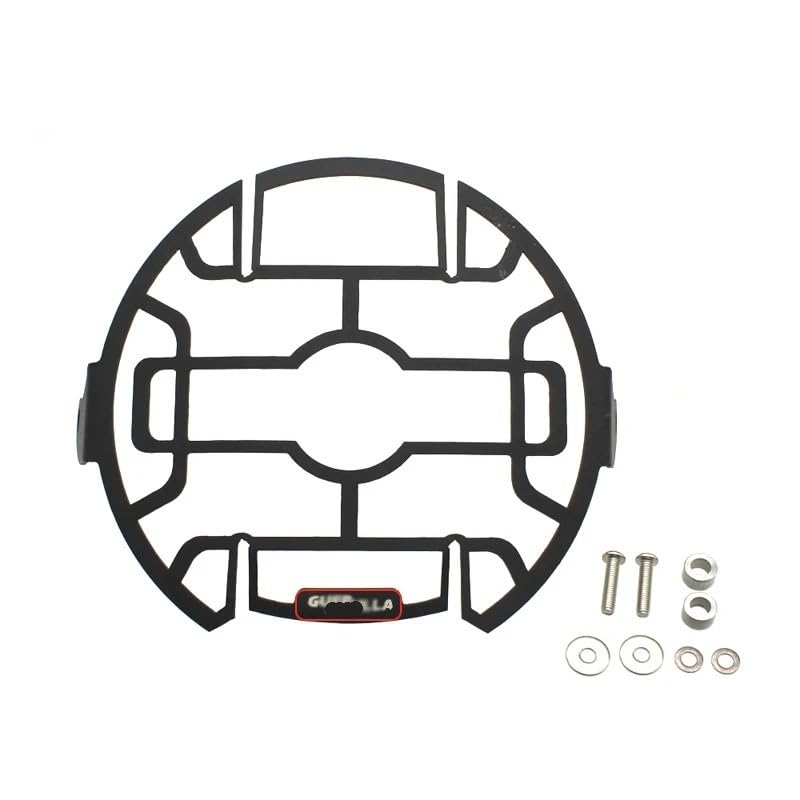 Grille de phare moto Guerrilla 450 cache protection Himalayan 2025