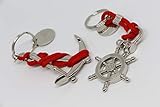 tatuaje de ancla y timon para parejas significado  Bitacora Llavero Timon + Ancla Offer Nudos Níquel Marinero Novedad