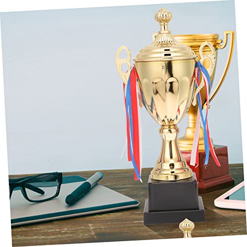 Yardwe 2 Pçs Bonecos Para Crianças Brinquedos Esportivos Modelo De Metal Troféu De Festa Prêmio Reco