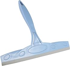 بي بي مساحة زجاج بمقبض بلاستيكي، مقاس 24 سم × 30 سم × 2 سم، ازرق/رمادي