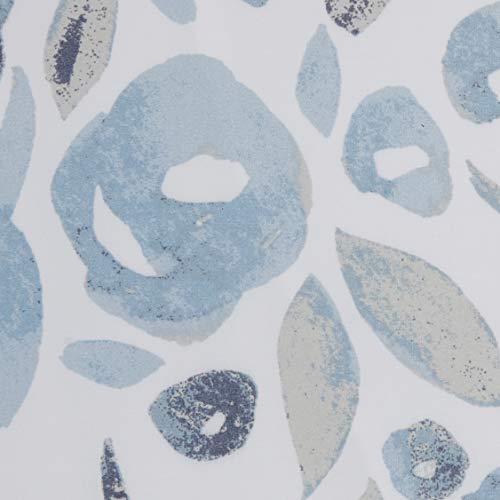 Amazon Basics 8-Piece Bed-In-A-Bag - Soft, Easy-Wash Microfiber - Twin/Twin Xl, Blue Watercolor Floral #TOP7