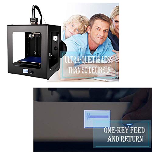 UWY 3D-Drucker, 3D-Druckerkern-XYZ-Struktur mit industrieller linearer Führung, APP-Überwachung, drahtloser Druck 200 * 200 * 200 m, sicher für den privaten und industriellen Gebrauch - 7