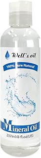 Sponsored Ad - Well's 100% Mineral Oil 8 fl oz, Pure & Undiluted, No Additives, No Fragrance, Ear Wax Cleaning, Prevent Mo...
