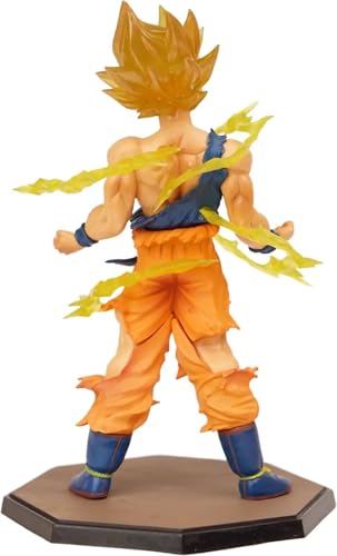 Image of Goku Action Figure 17cm Dragon Ball Z Anime Collectible PVC Toy with Stand, Multicolor Superhero Figurine for Car Dashboard Home Decor Office Desk Gift for Kids Adults Anime Fans (Goku VI)
