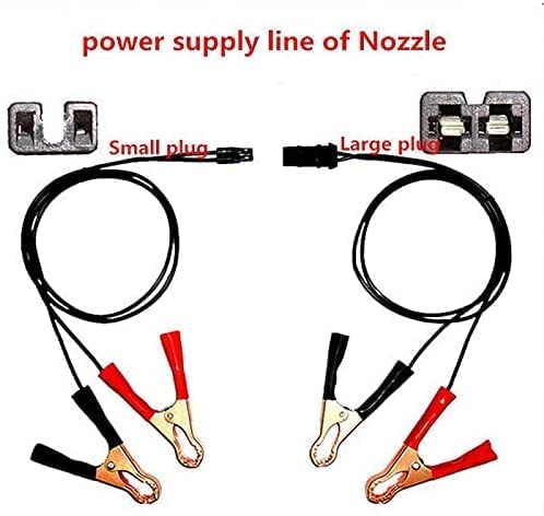 Universal Auto Car Fuel Injector Nozzle Flush Fogging Cleaner Adapter,Fuel Oil Cleaning Automotive General Diy Injector Cleaning Tool Kit Set #TOP1