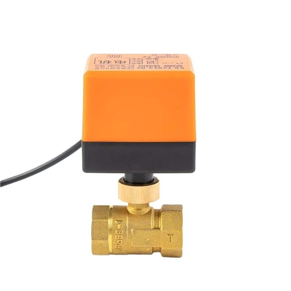 Vanne connectée DN15 12V en laiton pour couper l'eau automatiquement et éviter les fuites