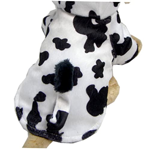 Disfraz de vaca para perros talla M YARNOW miniatura 6