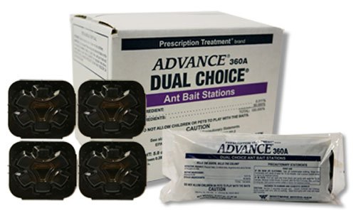 BASF Advance 360A Dual Choice Ant Bait Stations with 2 Bait Matrices, Kills Pharaoh Ants, Argentine Ants & Household Ant, Targets Queen and Entire Colony, Use Indoor or Outdoor, 4 Pack thumbnail 2