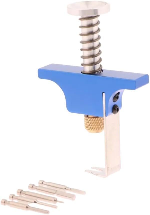 Propeller Puller for RC FPV Racing Drones, Aluminum Alloy Prop Remover with 5 Ejector Pins (2.9mm/1.9mm/1.7mm/0.9mm) for BetaFPV Air65(Blue)