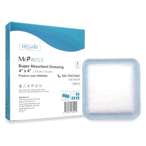 MedVance Super Absorbent Wound Dressings for Wound Care Cover